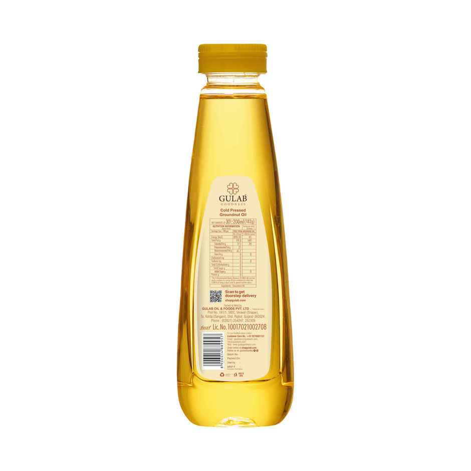 Gulab Cold Pressed Groundnut Oil | Bottle