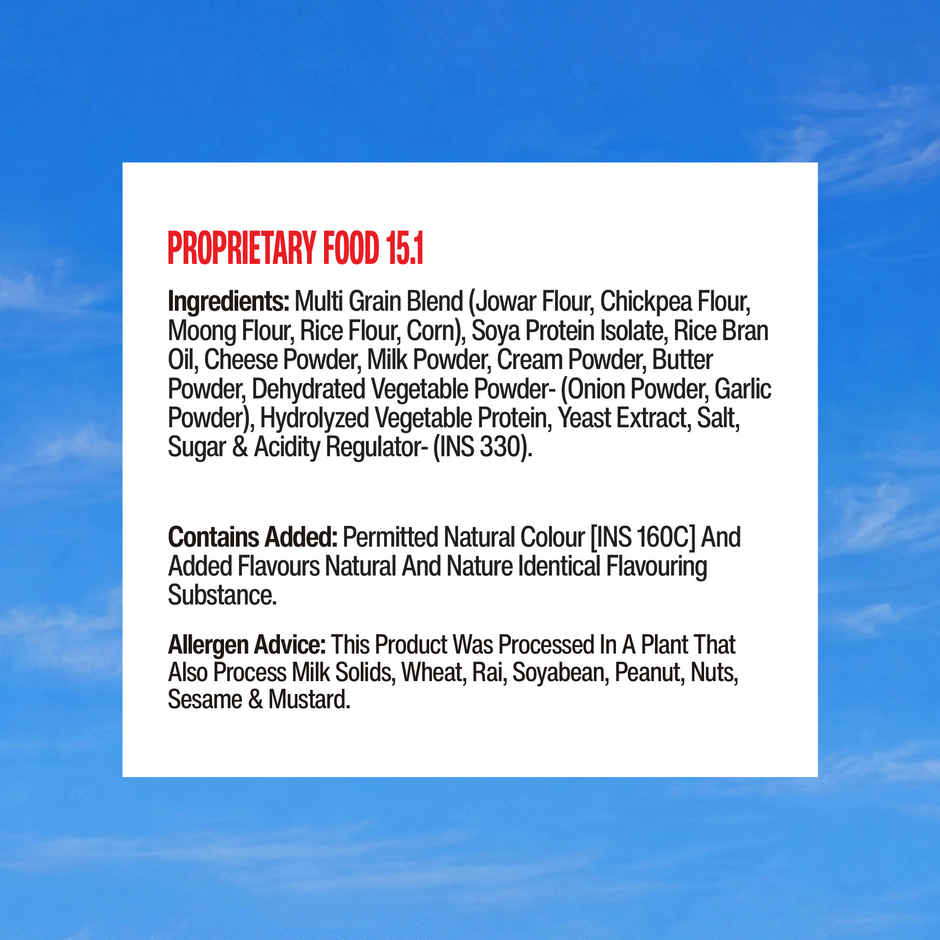 SuperYou Power Puffs - Pizza Party | 13g protein | Multigrain, No Palm Oil, No Cholesterol