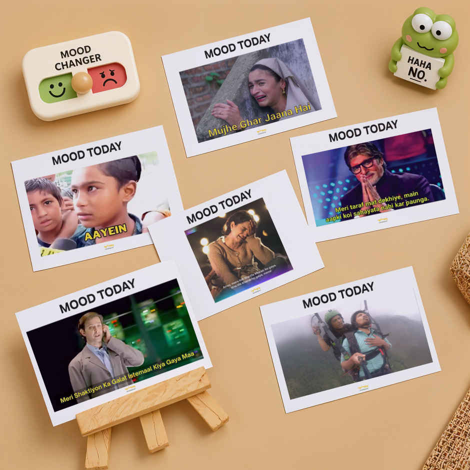 This Is Fine Meme Print Easel Stand | Oye Happy