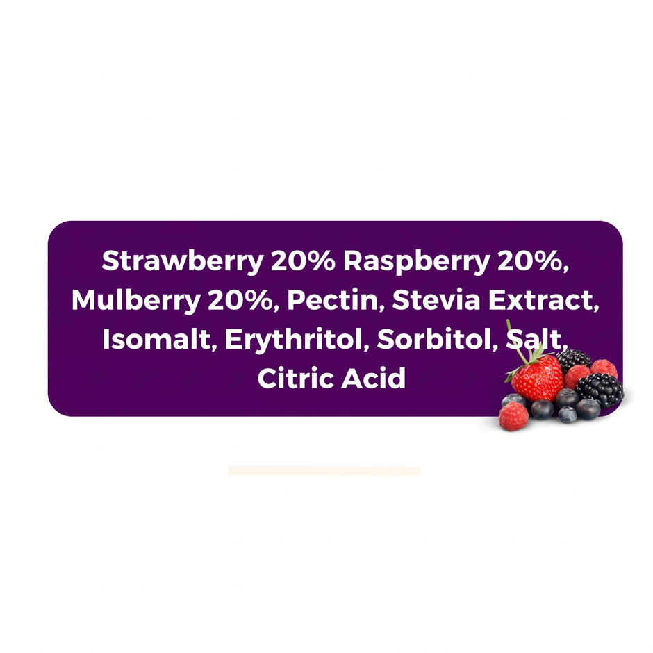 Vistevia Sugar Free Mixed Berry Jam