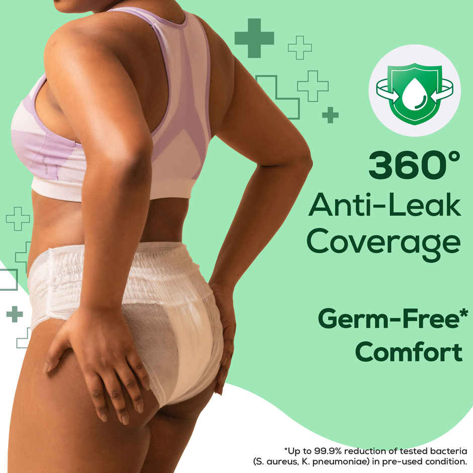 Evereve Anti Bacteria Period Panty for Girls & Women | L - XL