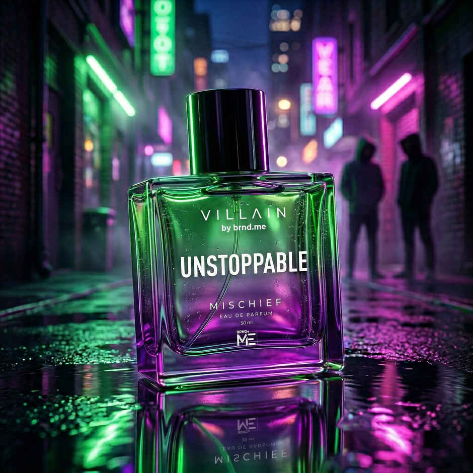 VILLAIN Unstoppable Mischief Perfume for Men | Grapefruit & Leather EDP