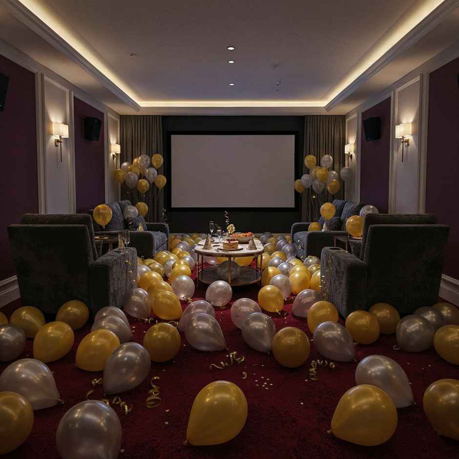 Gold Silver Balloons | Birthday Decoration Party Pack | Propcon