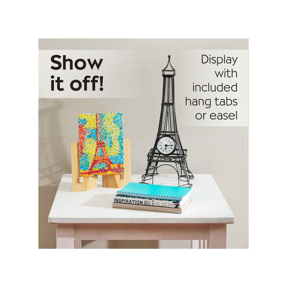 Faber-Castell 341056 Paint by Number Museum Series | The Eiffel Tower