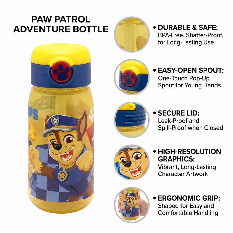 Striders Active Canteen Paw Patrol Boy Rescue Pups | 510 ml