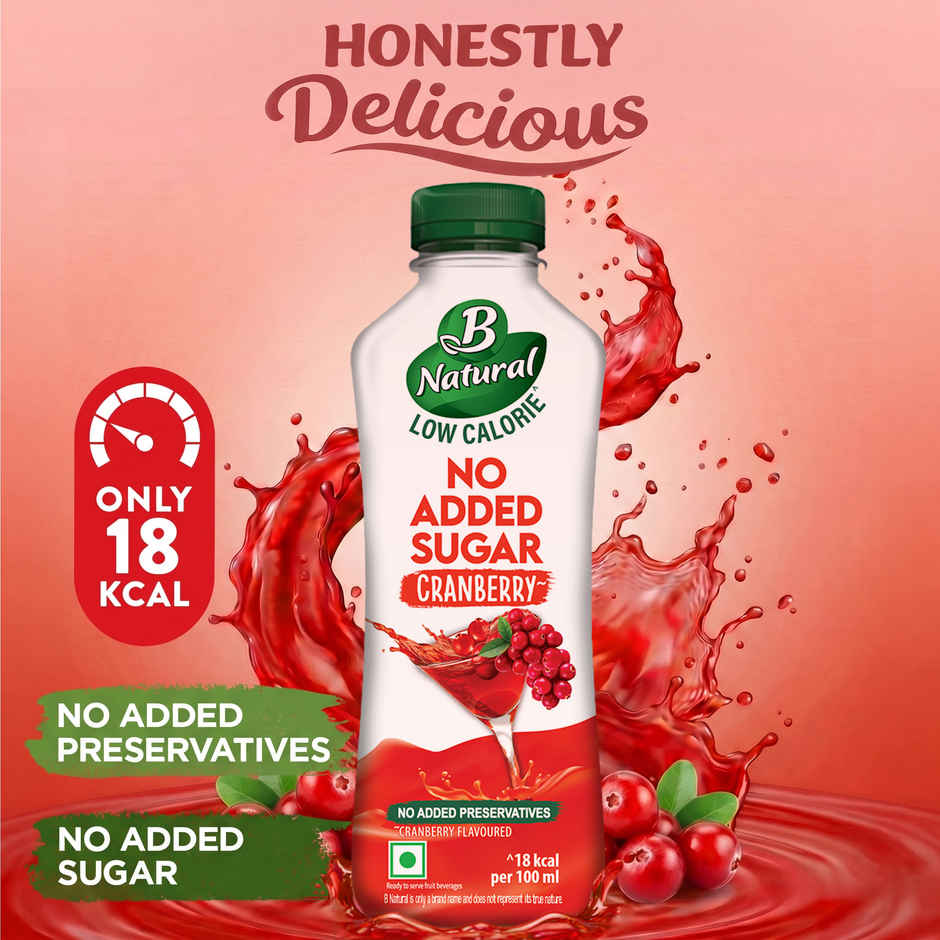 B Natural Cranberry Juice