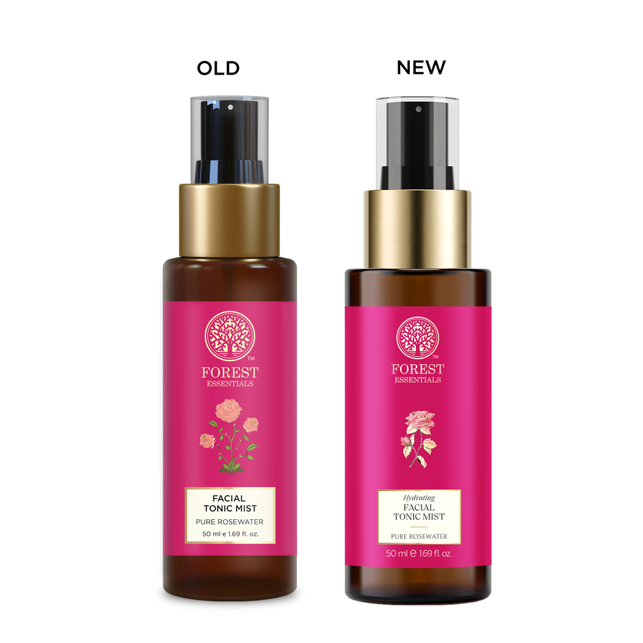 Forest Essentials Facial Tonic Mist Pure Rosewater | Travel Size Hydrating Toner