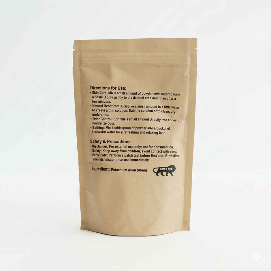 Crystal Pure Natural Alum Powder