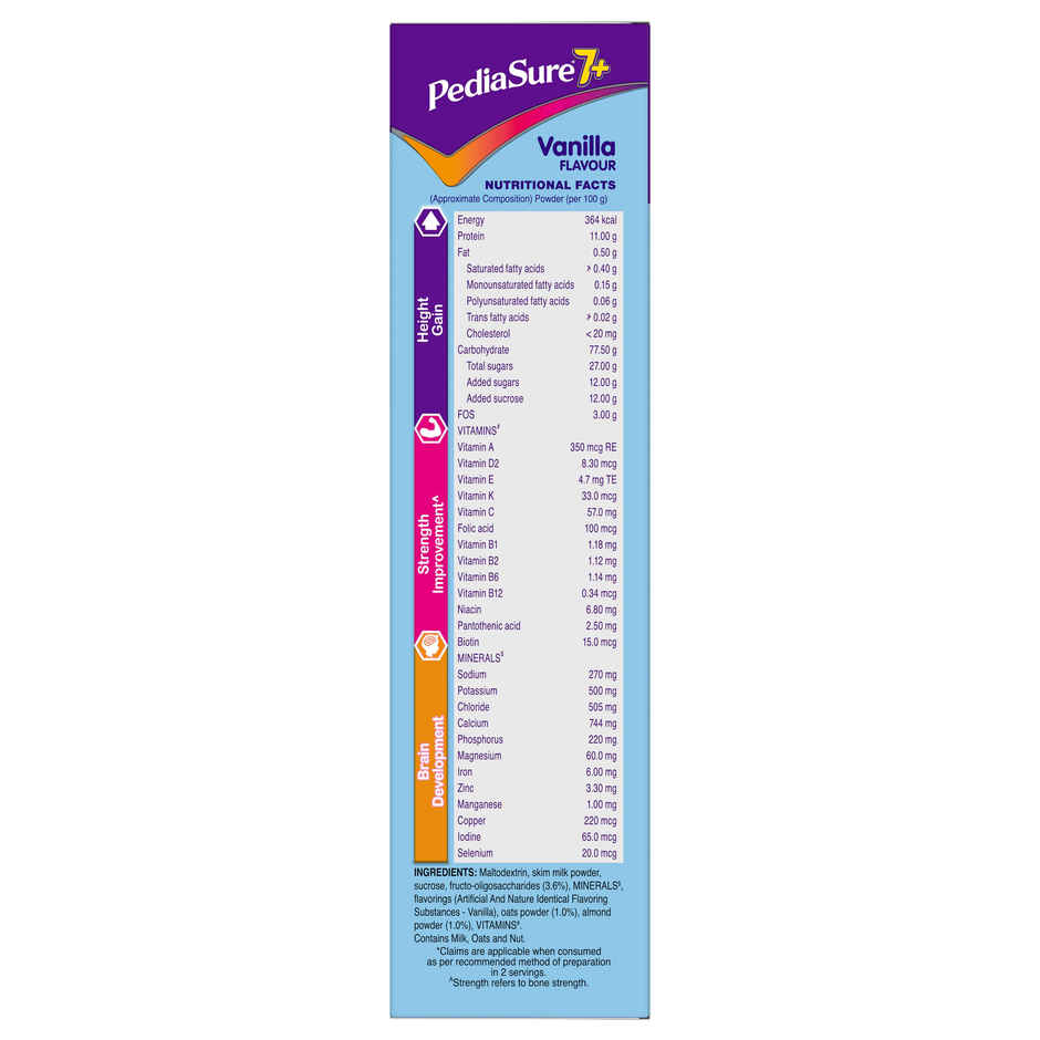 PediaSure Vanilla Drink Mix | For 7+ years Kids