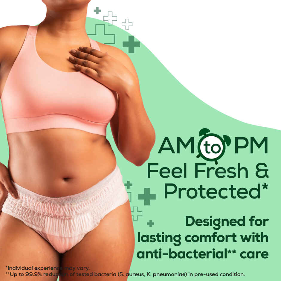 Evereve Anti Bacteria Period Panty for Girls & Women | L - XL