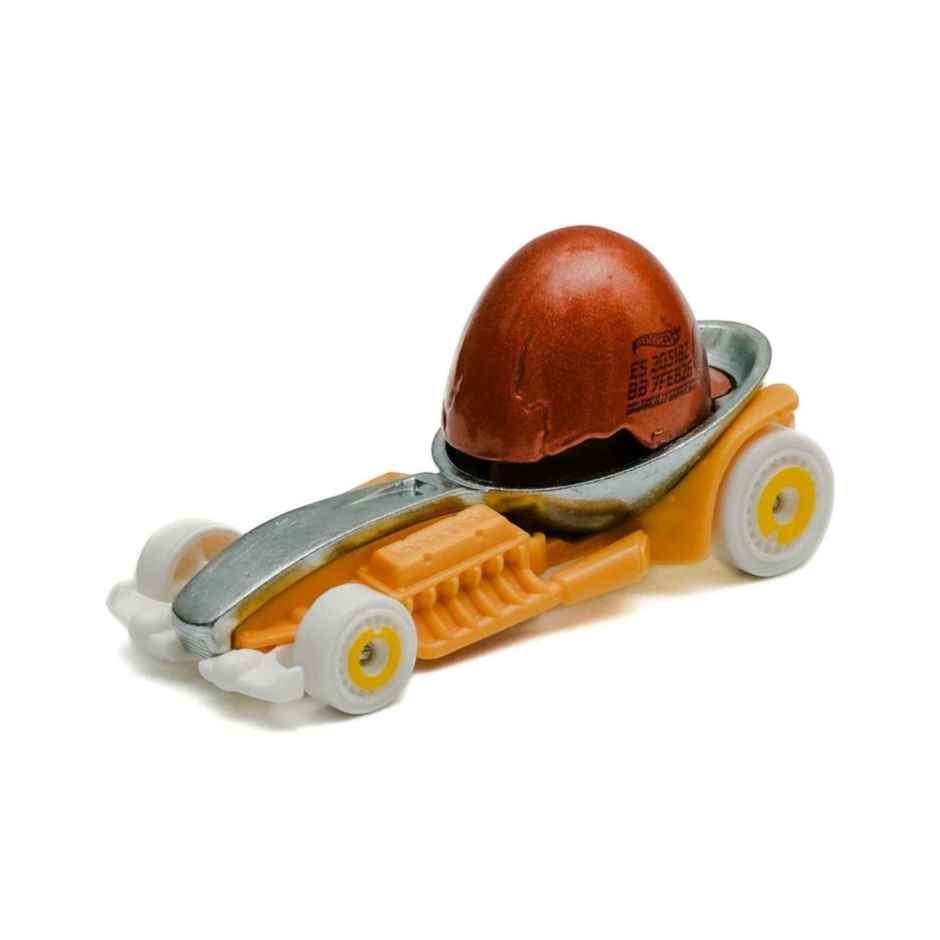 Hot Wheels Worldwide Basic Car HW EGGSHELLRACER Toy Car for Kids and Collectors