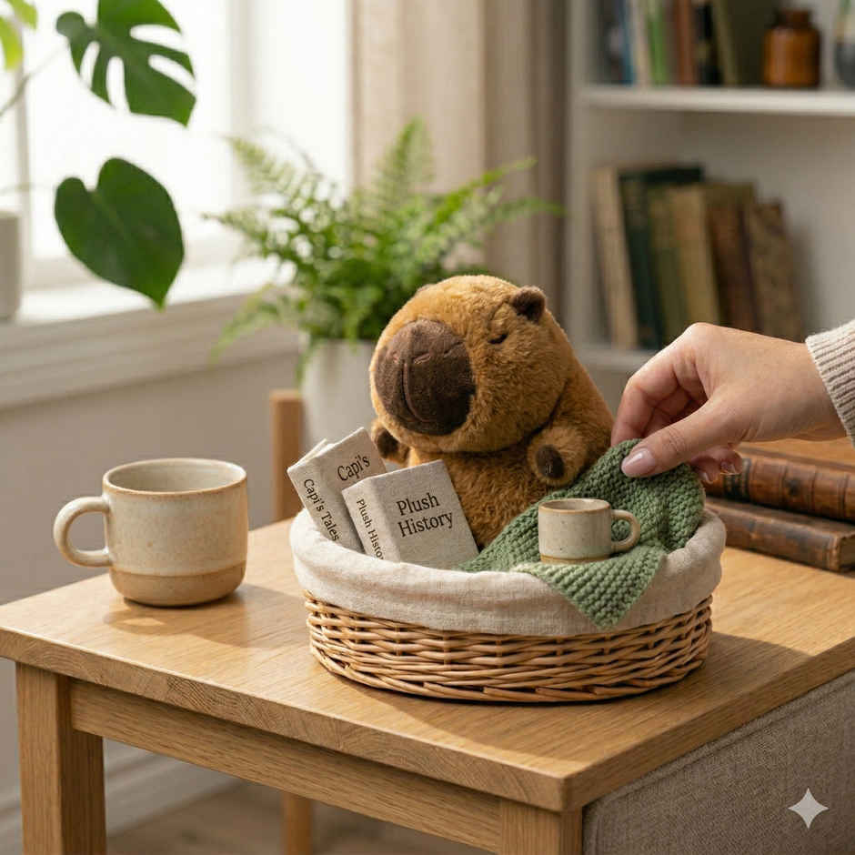 Fablue Cute Capybara Soft Toy Ultra Soft Plush Toy