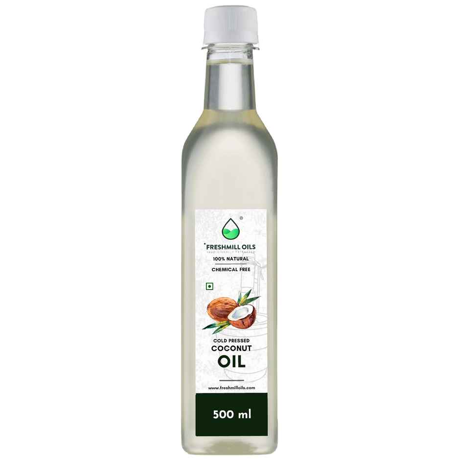 Fresh Mill Oils Coconut Cold Pressed Oil | (Nariyal Oil)