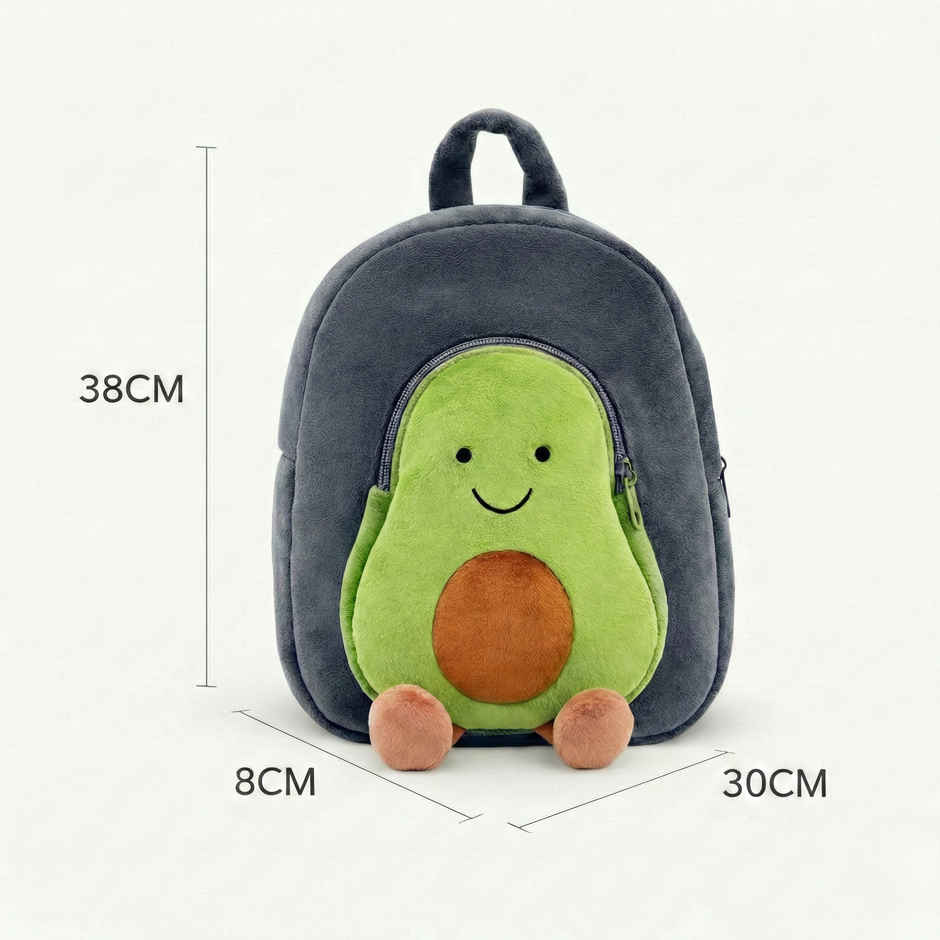 Kidara Cute Avocado Kids Backpack Toddler Bag