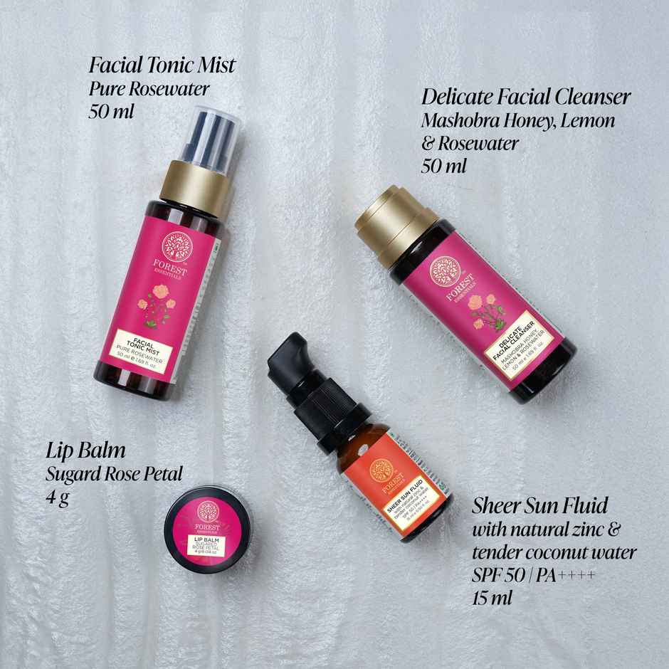 Forest Essentials Tulsi Skin Care Basics