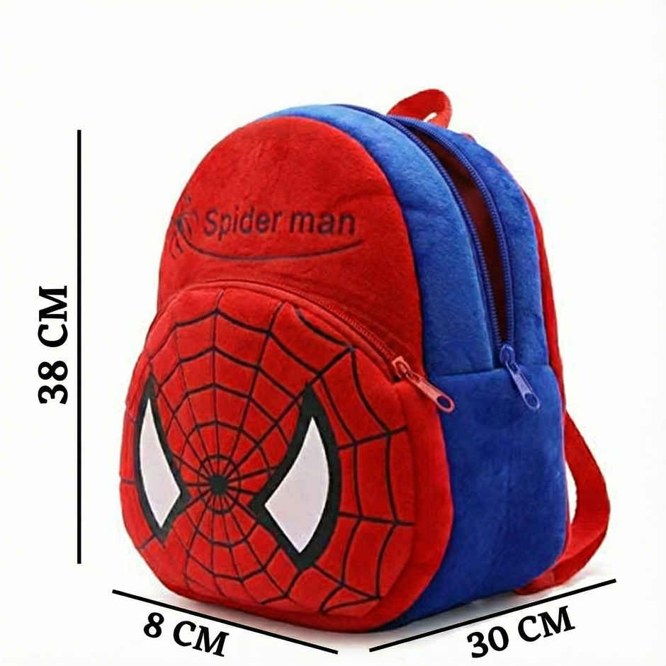 Kidara Spiderman Toddler Backpack Red Blue