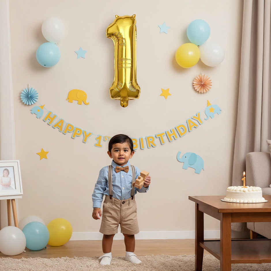 Number 1 Foil Balloon | Birthday Decoration | Party Needs | Propcon