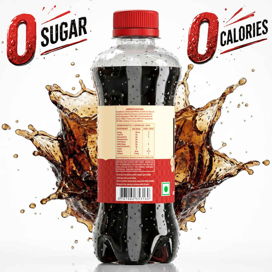 Bombay Banta Diet Vanilla Cola | 0 Sugar 0 Calories