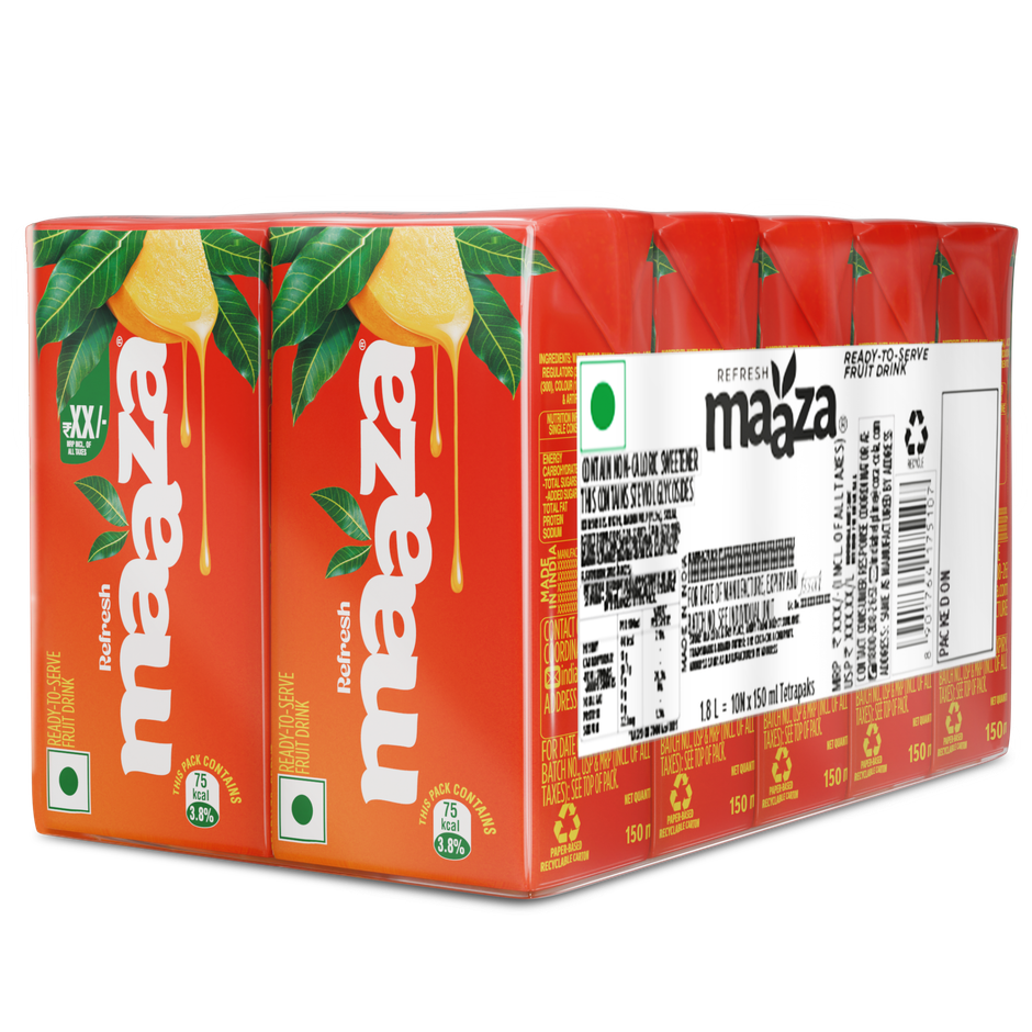 Maaza Mango Fruit Juice Tetrapack