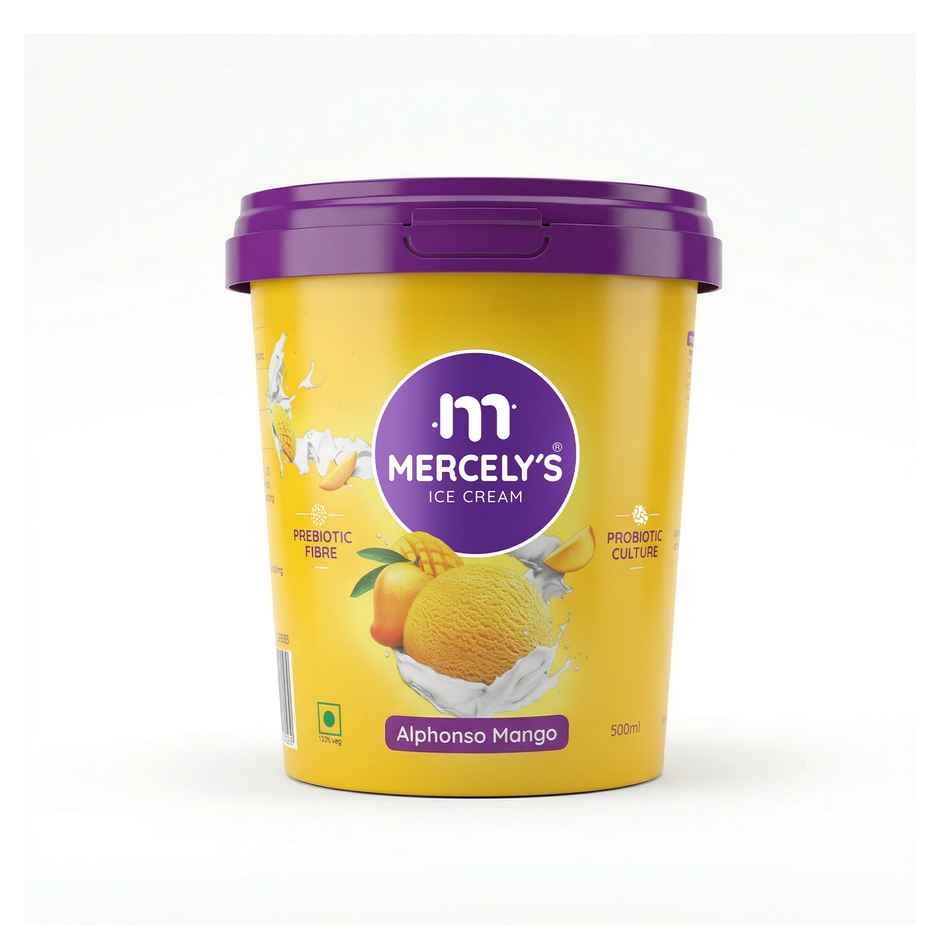 Mercely's Alphonso Mango Family Pack Ice Cream Tub