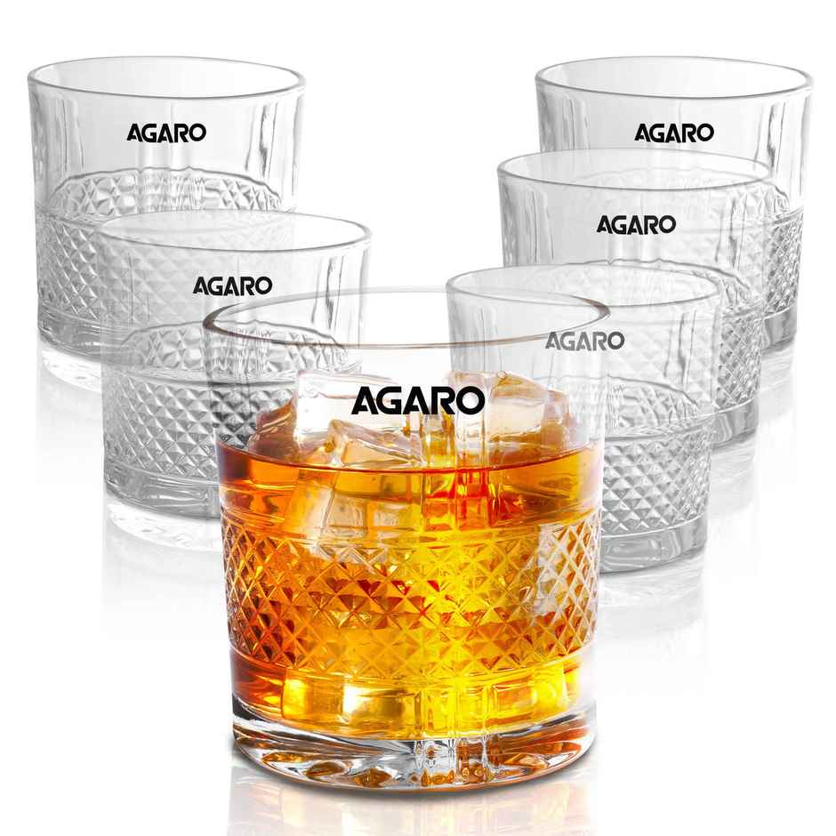 Elegant Whiskey Glass | 325 ml | Agaro