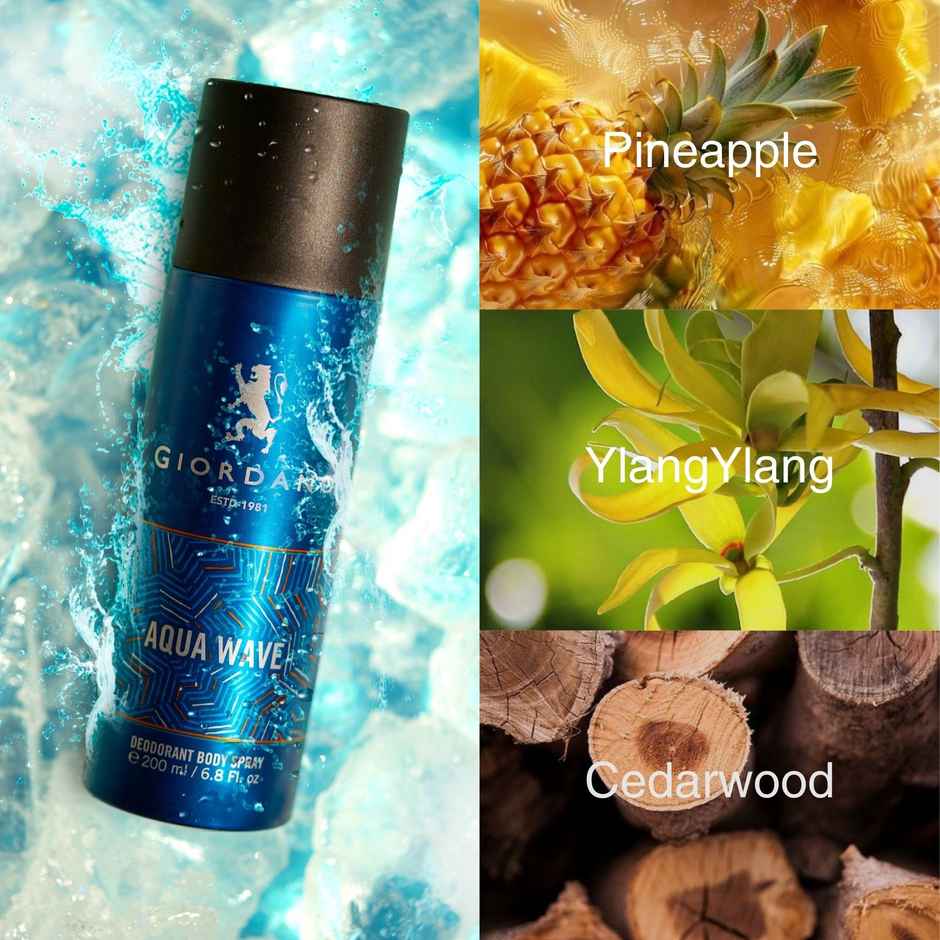 Giordano Aqua Wave Deodorant Spray