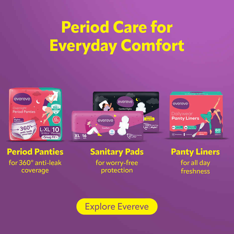 Evereve Comfort Sanitary Pads for Women XL | 280 mm