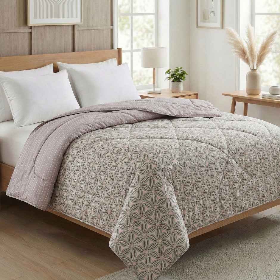 Dream Living Printed Reversible Double Bed AC Comforter 220 x 230 cm