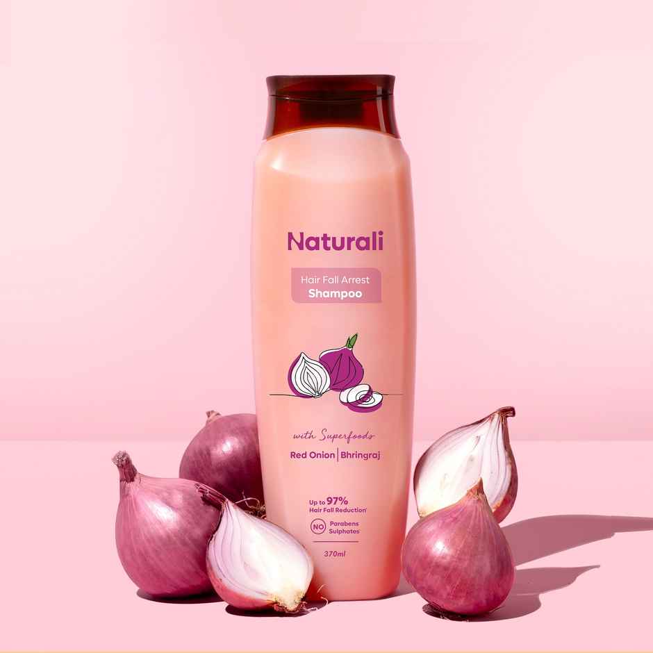 Naturali Hair fall Control Shampoo for Women|Best Shampoo for Hairfall Control|Onion shampoo