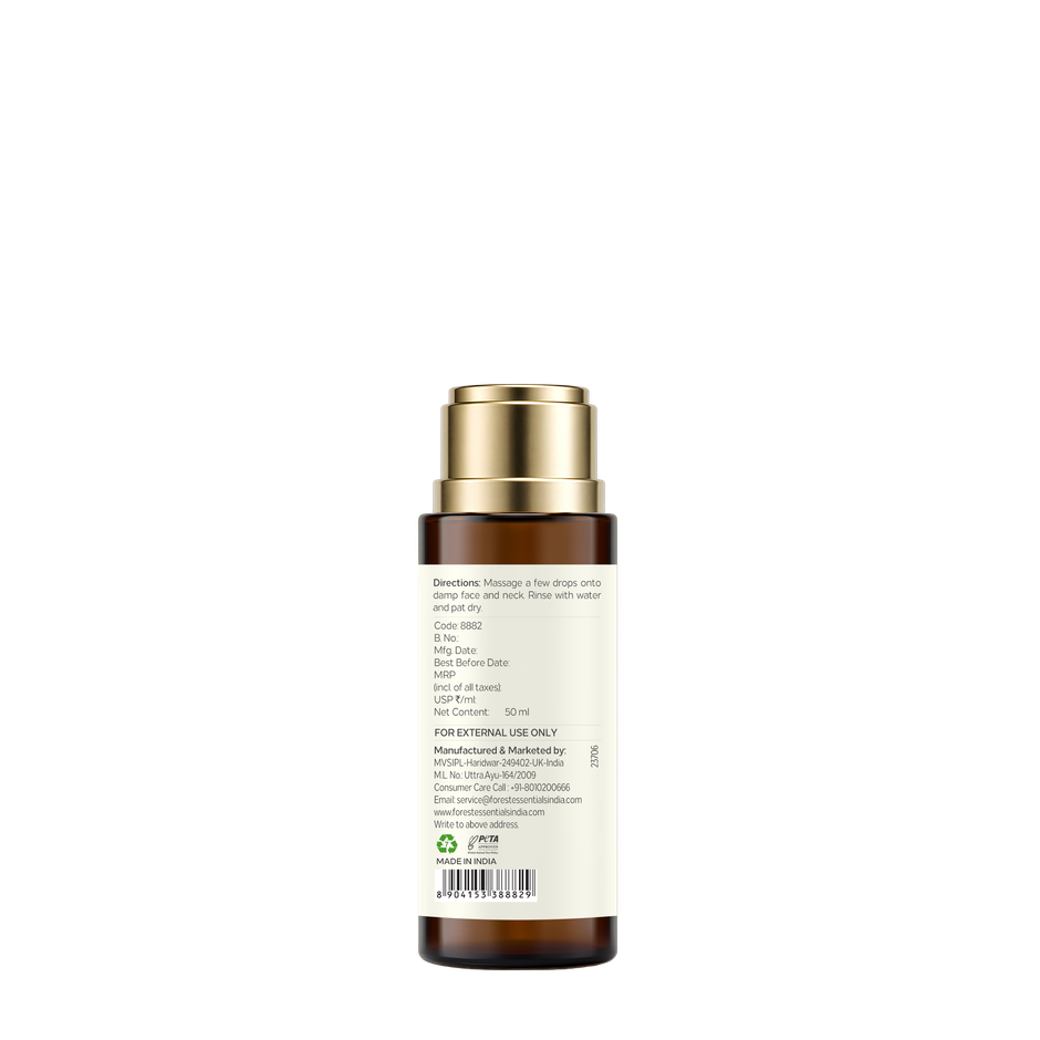 Forest Essentials Facial Cleanser Kashmiri Saffron & Neem | Brightening Face Wash