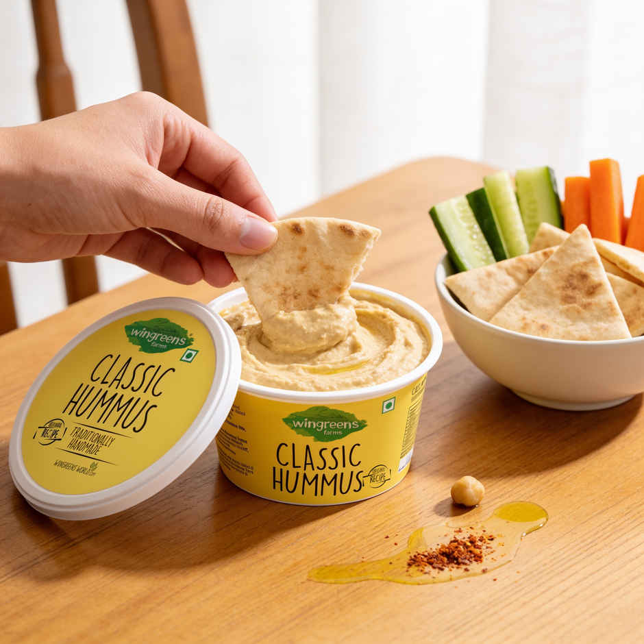 Wingreens Farms Classic Hummus | Hummus Dip