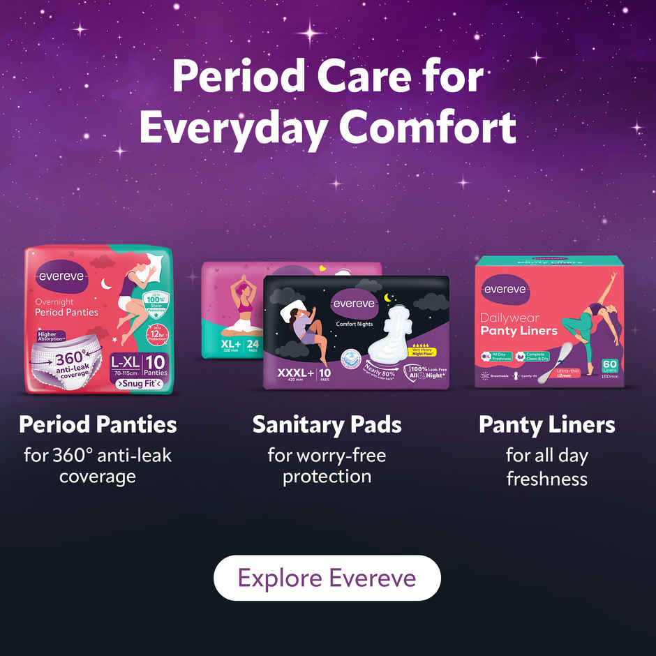 Evereve Comfort Nights Sanitary Pads 3XL | 420 mm
