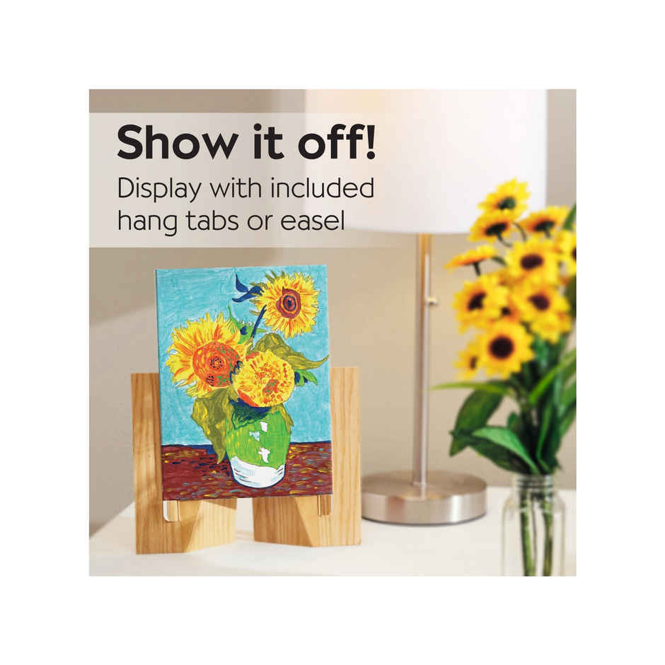 Faber-Castell 341058 Paint by Number Museum Series | Sunflowers