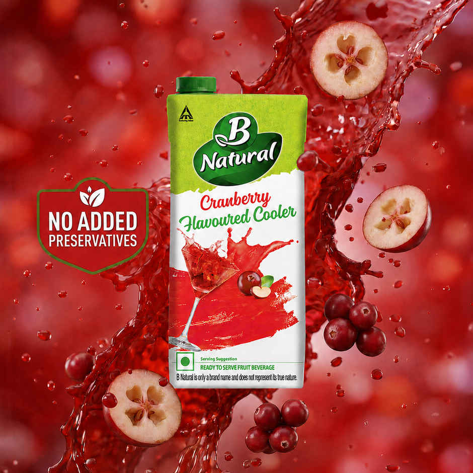 B Natural Cranberry Juice