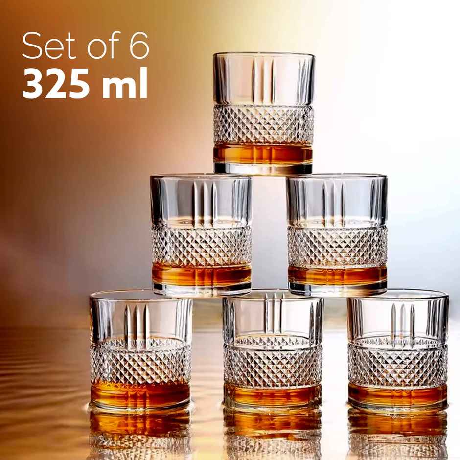 Elegant Whiskey Glass | 325 ml | Agaro