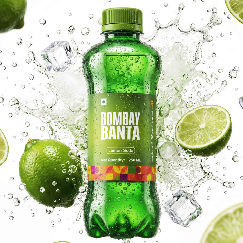 Bombay Banta Lemon Soda Soft Drink | Refreshing & Tangy