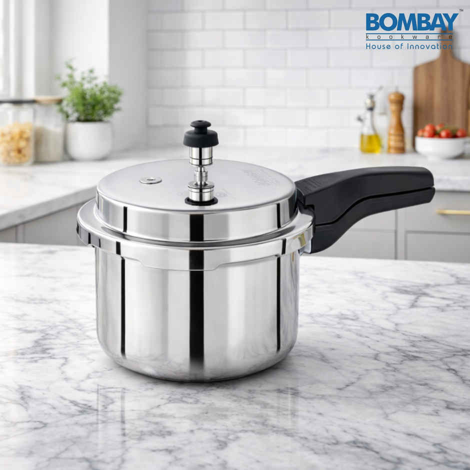 Bombay Kookware Stainless steel Pressure Cookre | 3 L