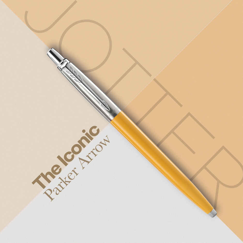 Parker Jotter Std Yellow BP CT with make today Great Carry Case