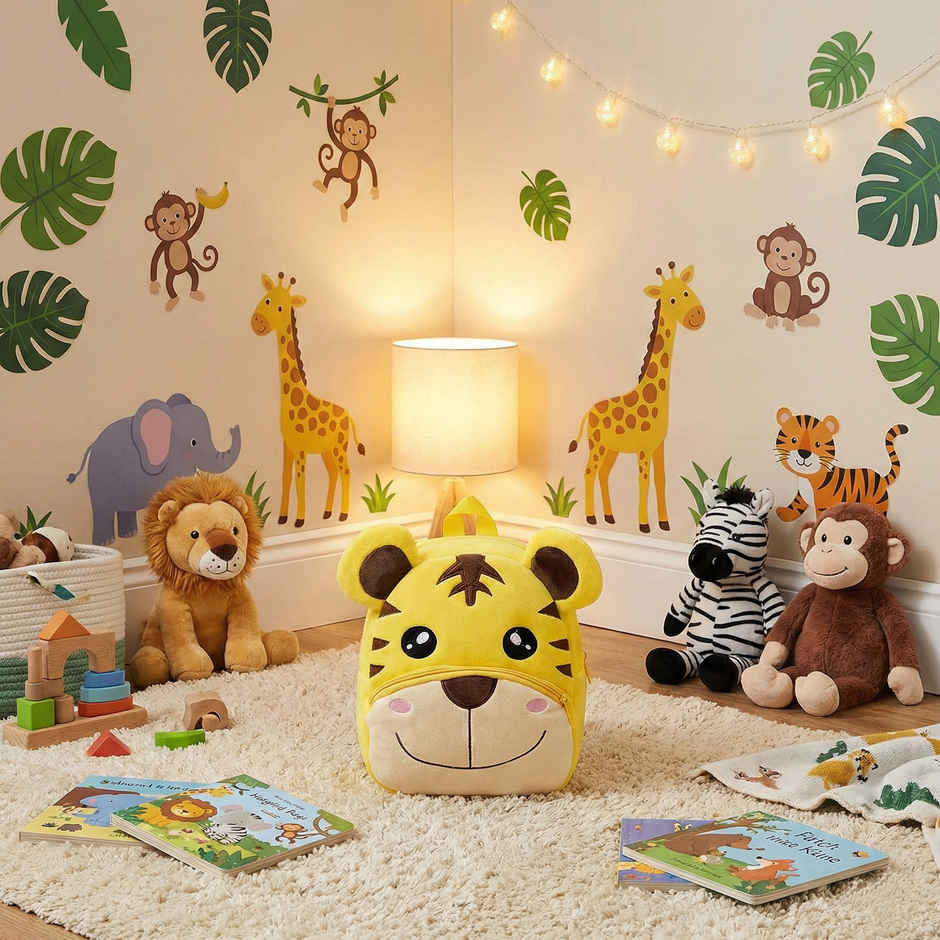 Kidara Tiger Toddler Backpack Yellow
