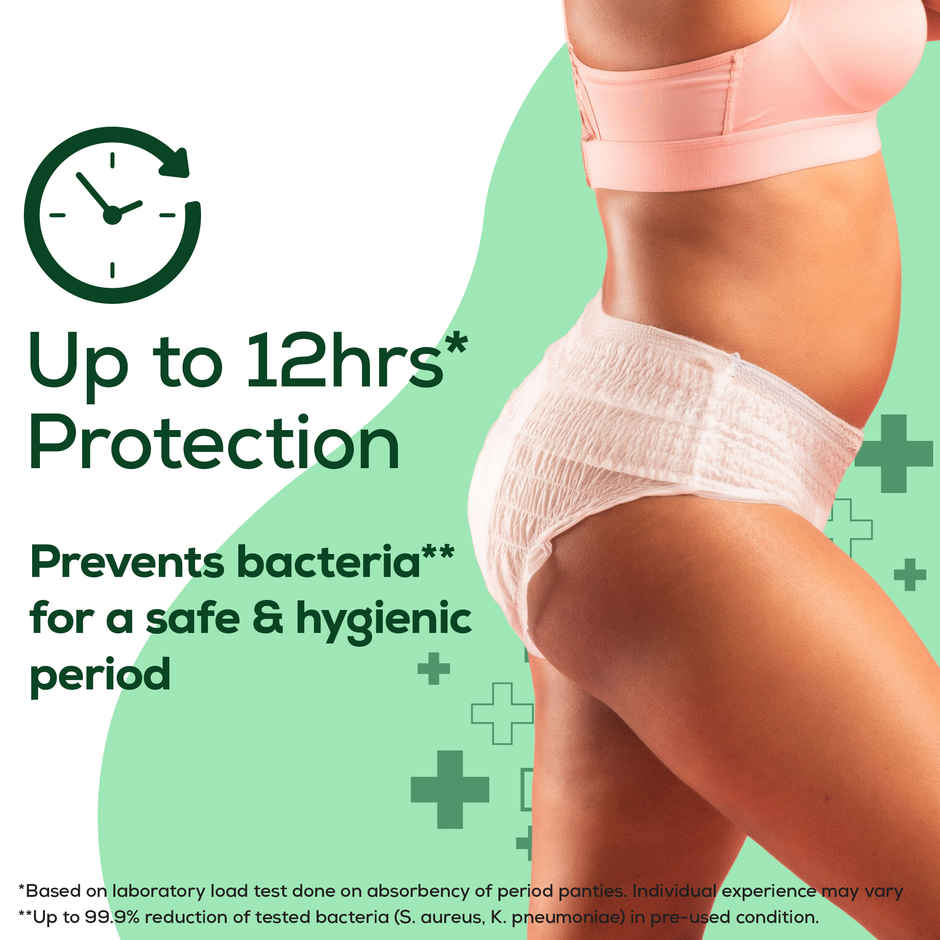Evereve Anti Bacteria Period Panty for Girls & Women | XL - XXL