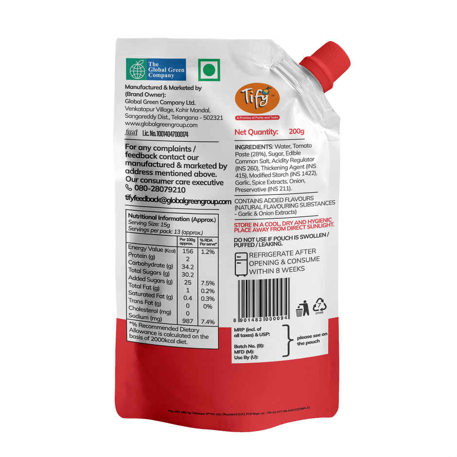 Tify Tomato Ketchup