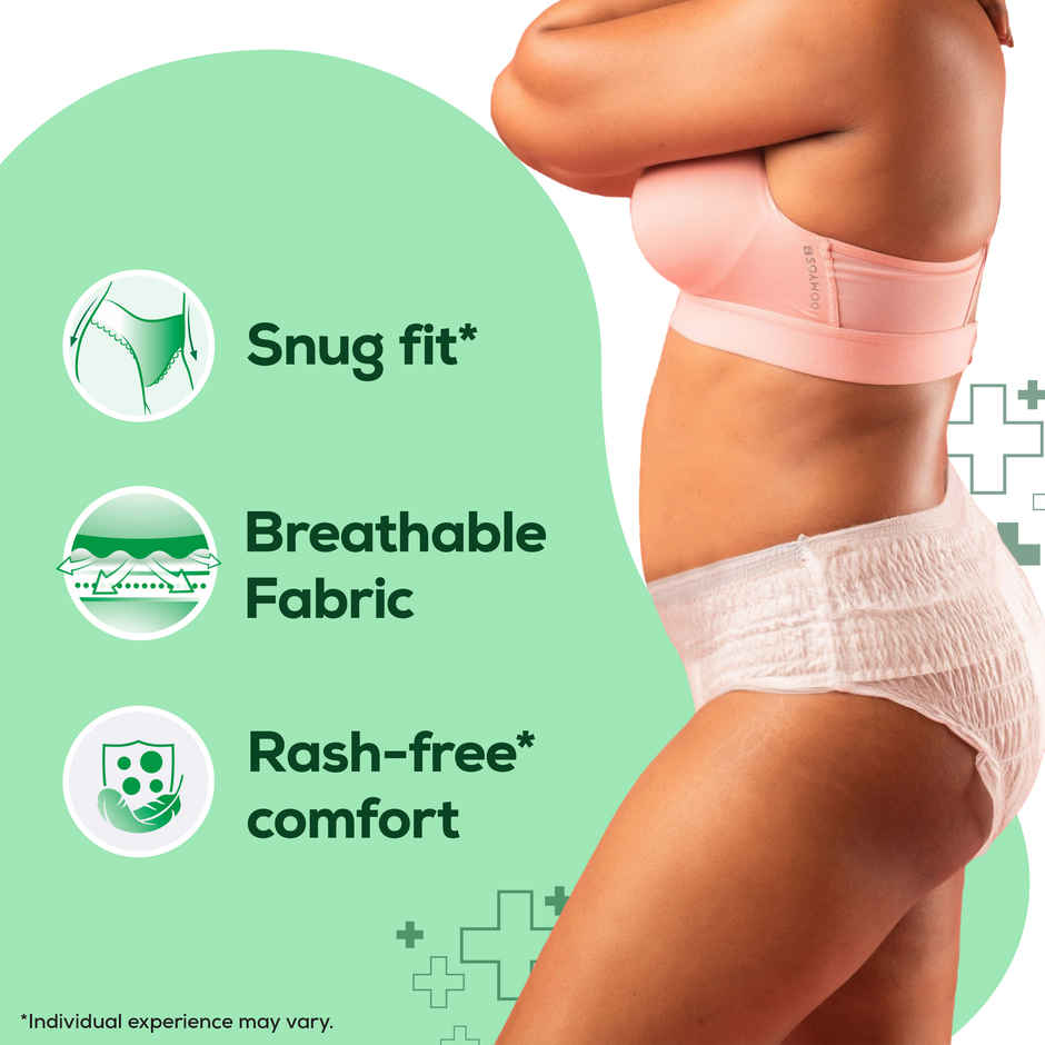 Evereve Anti Bacteria Period Panty for Girls & Women | M - L