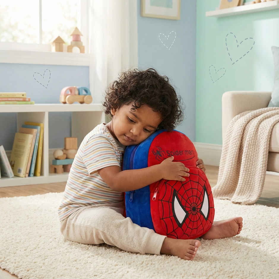 Kidara Spiderman Toddler Backpack Red Blue