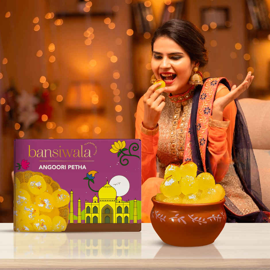 Kesar Angoori Petha by Bansiwala