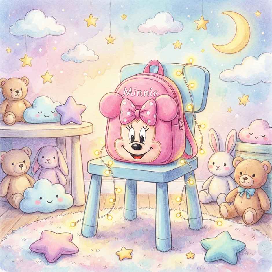 Kidara Minnie Toddler Backpack Pink