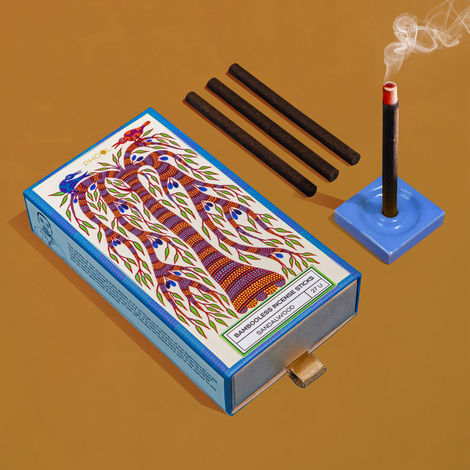 Phool Sandalwood Dhoop Sticks - 100% Natural Bambooless Incense Sticks
