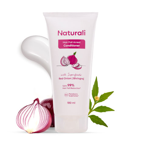 Naturali Hairfall Arrest Conditioner With Red Onion & Bhringraj