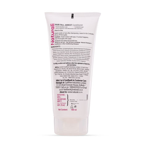 Naturali Hairfall Arrest Conditioner With Red Onion & Bhringraj