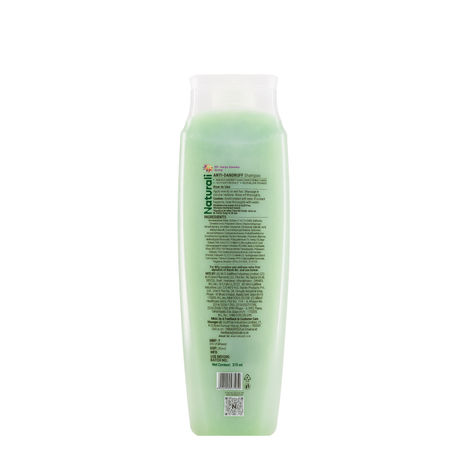 Naturali Anti-Dandruff Shampoo With SuperFOOD Hemp Oil & Sage Extract