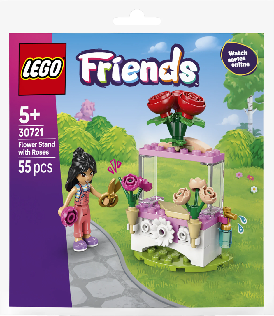 LEGO Flower Stand with Roses 30721